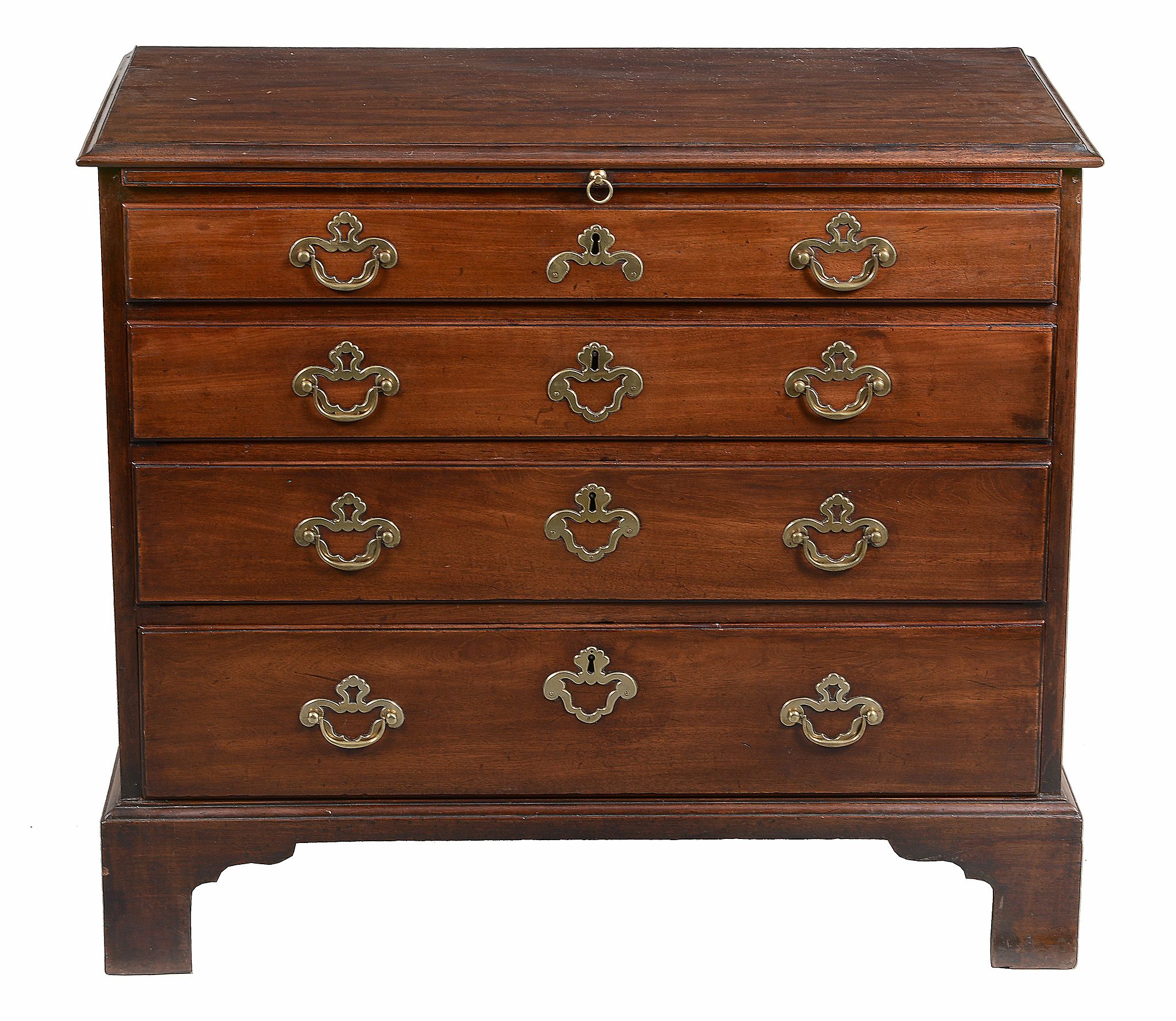 A George III mahogany chest of drawers, circa 1770   A George III mahogany chest of drawers,   circa