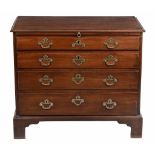 A George III mahogany chest of drawers, circa 1770   A George III mahogany chest of drawers,   circa