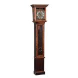 A Queen Anne pine thirty-hour longcase clock James Delance, Downton   A Queen Anne pine thirty-