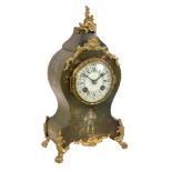 A French Louis XV style gilt brass mounted 'vernis martin   A French Louis XV style gilt brass