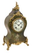 A French Louis XV style gilt brass mounted 'vernis martin   A French Louis XV style gilt brass