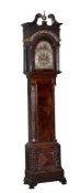 A fine and impressive George II/III mahogany eight-day longcase clock with...   A fine and