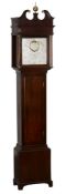 A George III mahogany longcase regulator William Hewlett, Bristol   A George III mahogany longcase