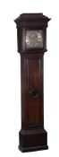 A Queen Anne oak eight-day longcase clock Richard Penny, London   A Queen Anne oak eight-day