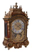 A French Louis XIV gilt brass mounted Boulle bracket clock Ducoroy, Paris   A French Louis XIV