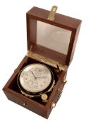 An American two-day marine chronometer Hamilton Watch Company, Lancaster, P. A   An American two-day