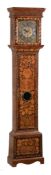 A William III walnut and floral marquetry eight-day longcase clock Thomas White   A William III