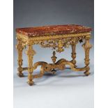 A William & Mary Carved Gilt Gesso Side Table Attributed to Thomas Pelletier A William & Mary