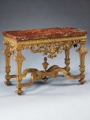 A William & Mary Carved Gilt Gesso Side Table Attributed to Thomas Pelletier A William & Mary