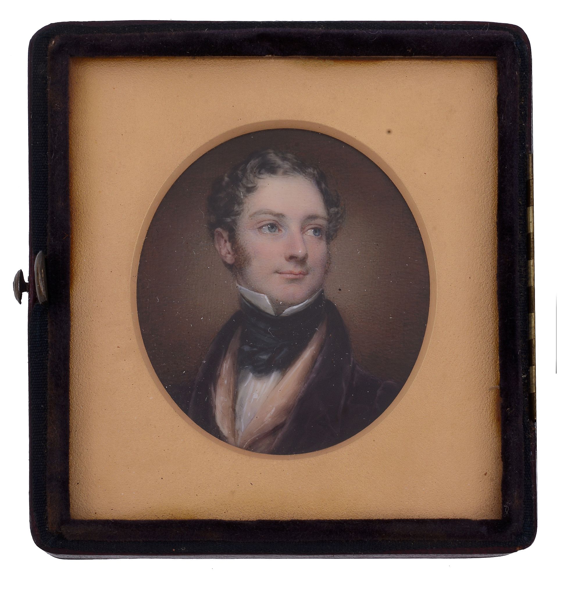 Attributed to Henry Collen Three portraits of young gentlemen Attributed to Henry Collen (circa - Image 2 of 5