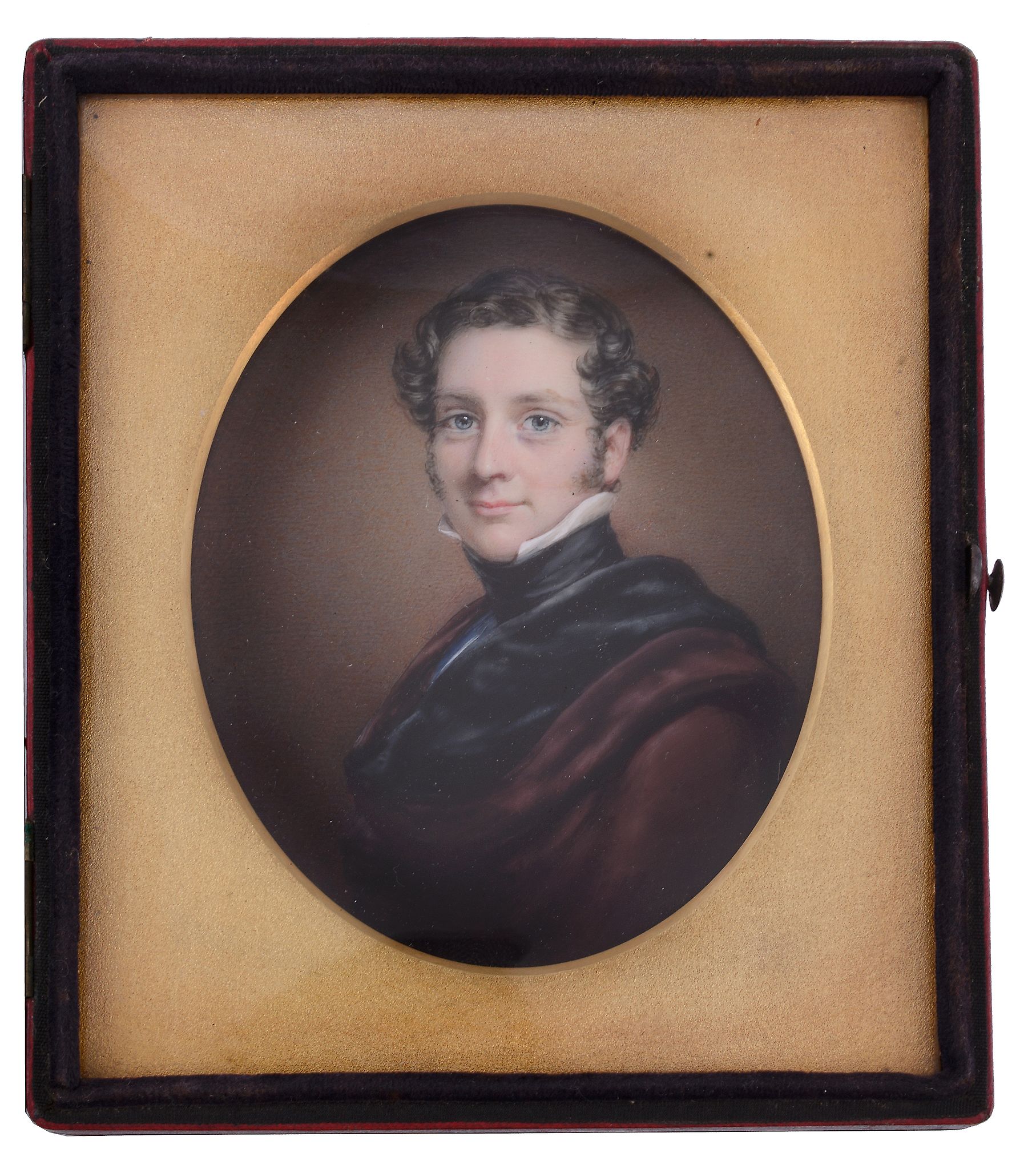 Attributed to Henry Collen Three portraits of young gentlemen Attributed to Henry Collen (circa