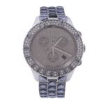 Dior, Christal, ref. CD114318, a stainless steel and diamond wristwatch, no Dior, Christal, ref.