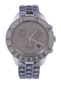 Dior, Christal, ref. CD114318, a stainless steel and diamond wristwatch, no Dior, Christal, ref.