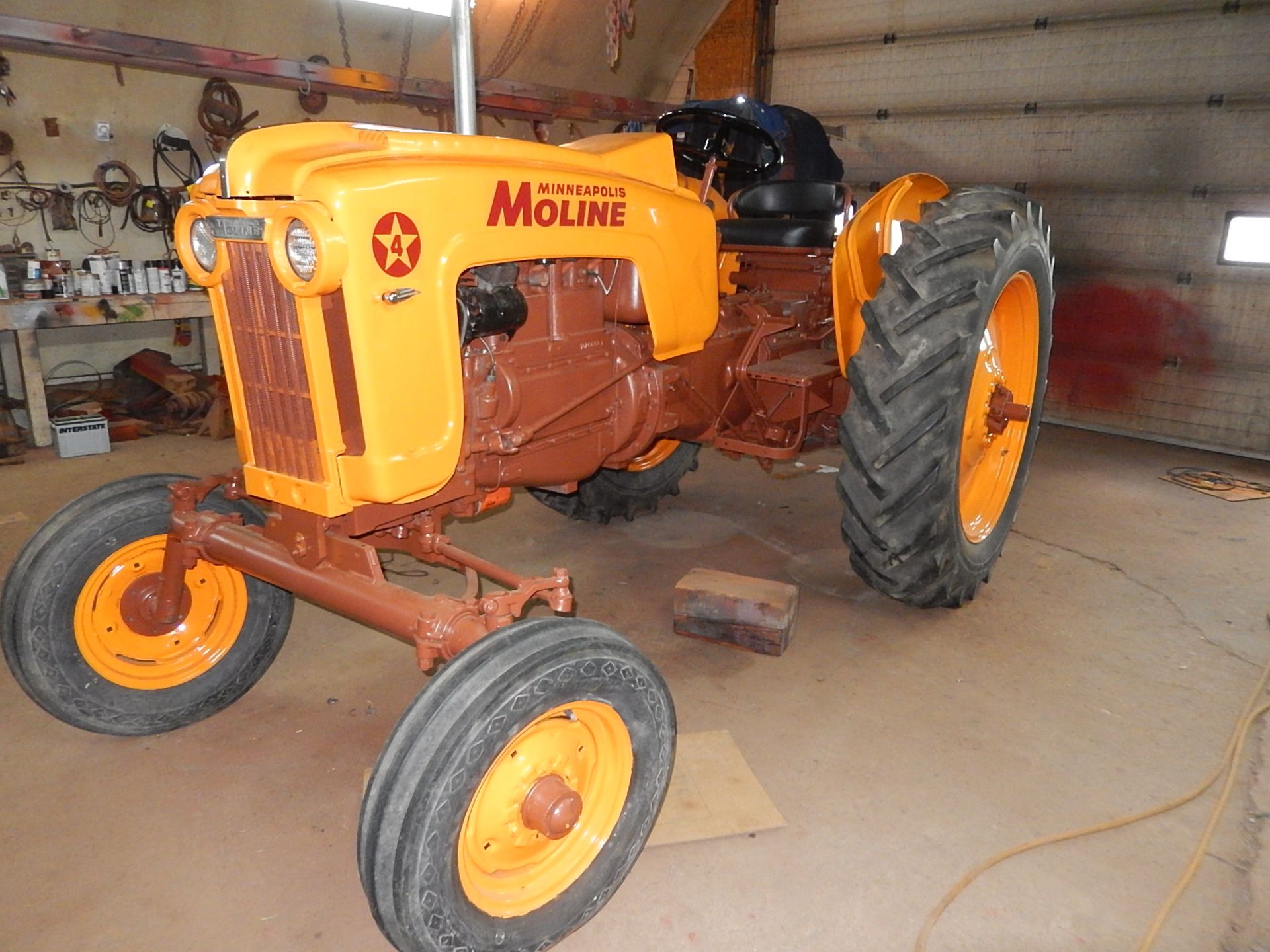 1959 Minneapolis Moline 4 Star tractor. S/N# 16600488.