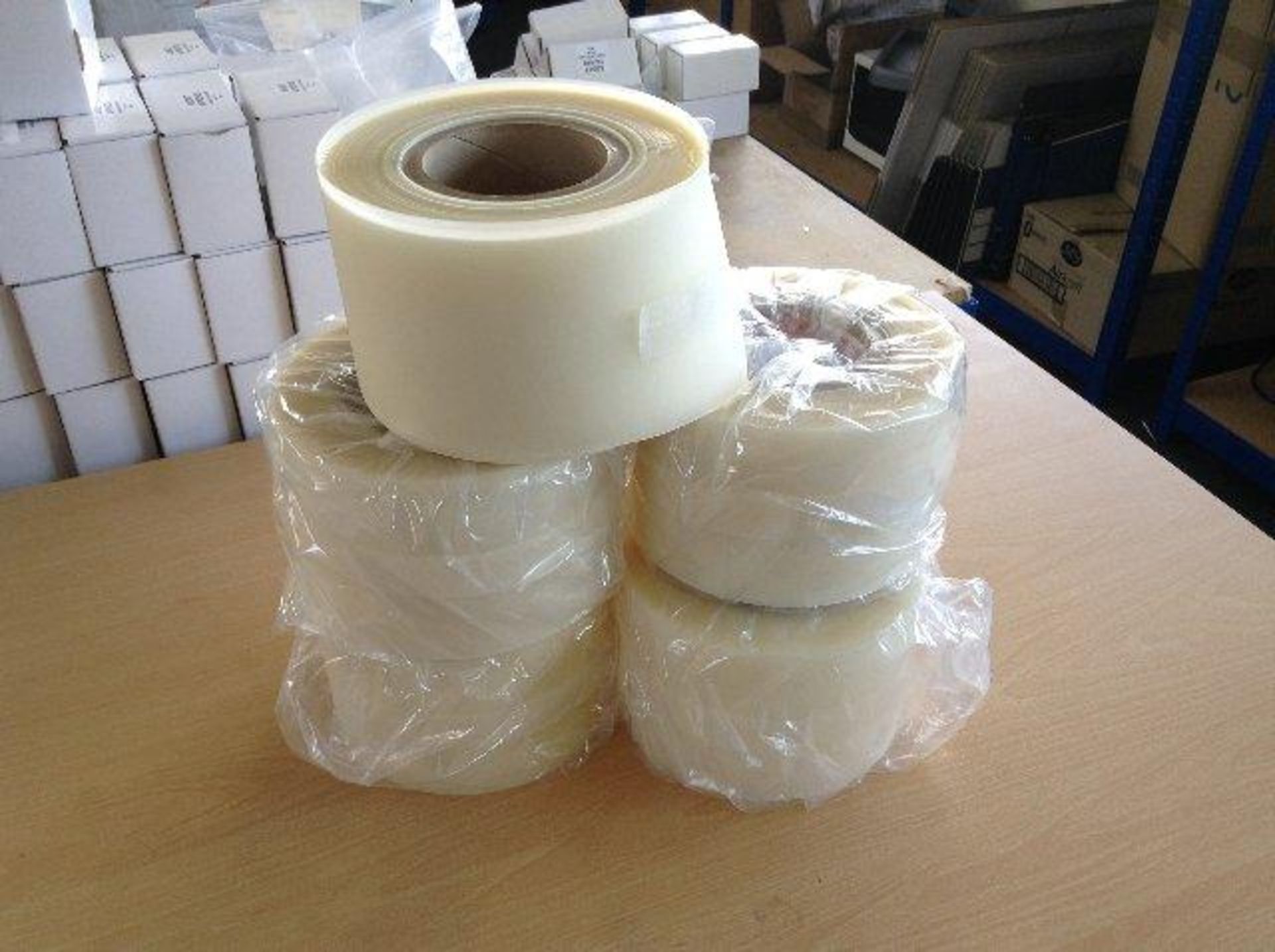 5x Mark Scratch Free Bending Roll 0.4mm thick - 30 metres Urethaine Roll for Press Brake Tooling