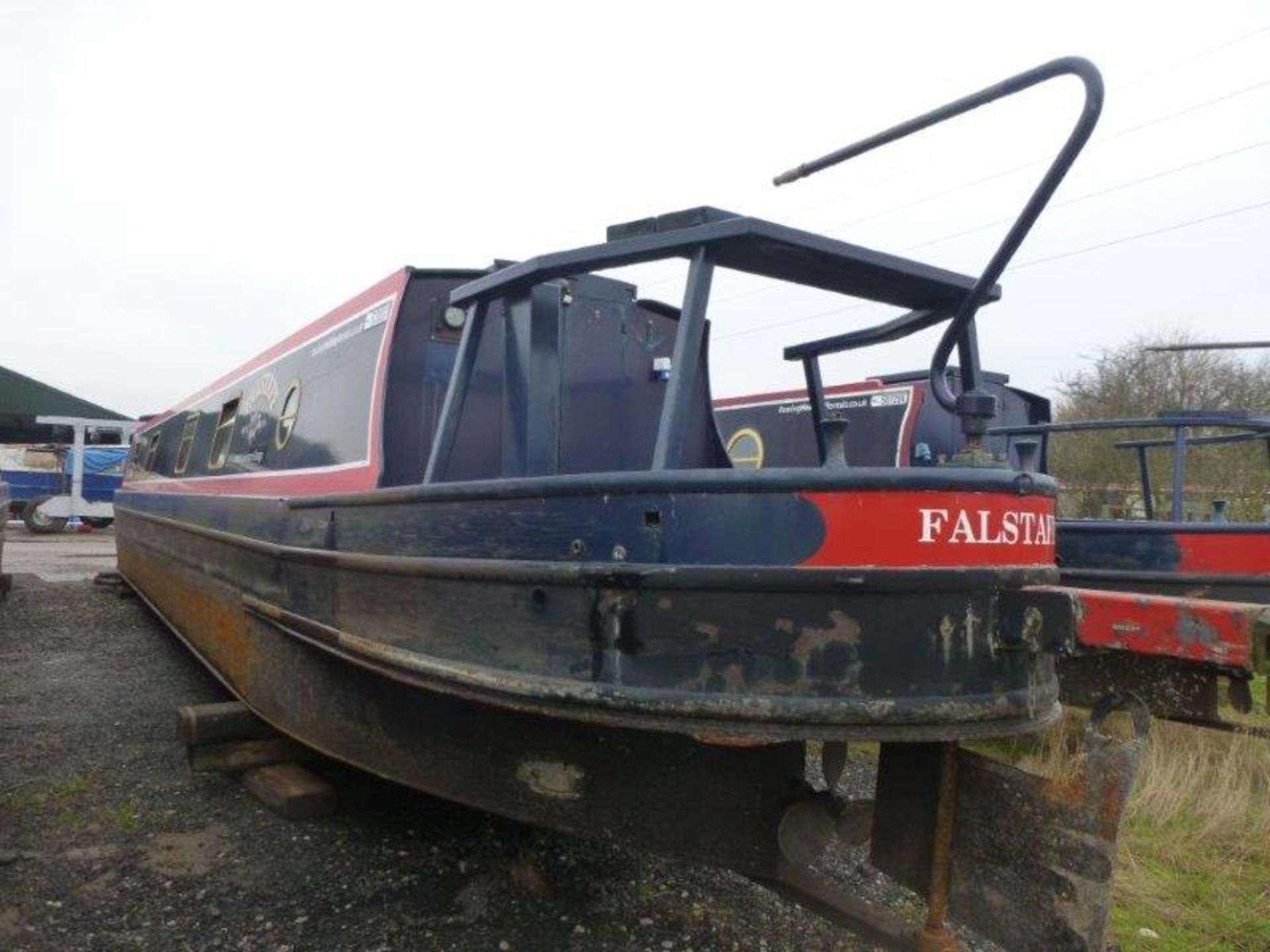 Narrow beam cruiser stern narrowboat, 'Falstaff', 56 ft. (2005)
BW index no. 513007, steel flat - Image 3 of 14