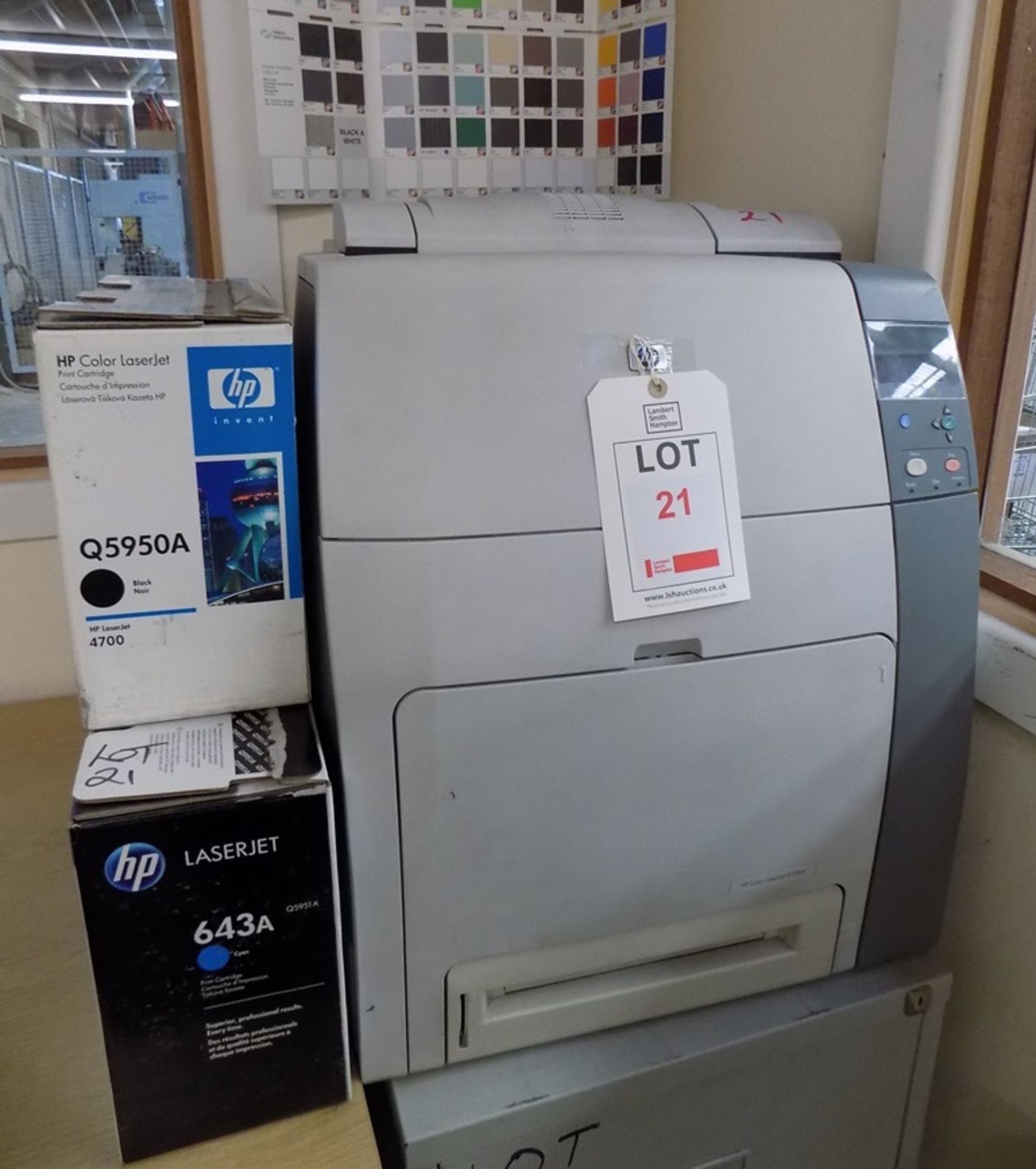 HP Color Laserjet 4700dn printer