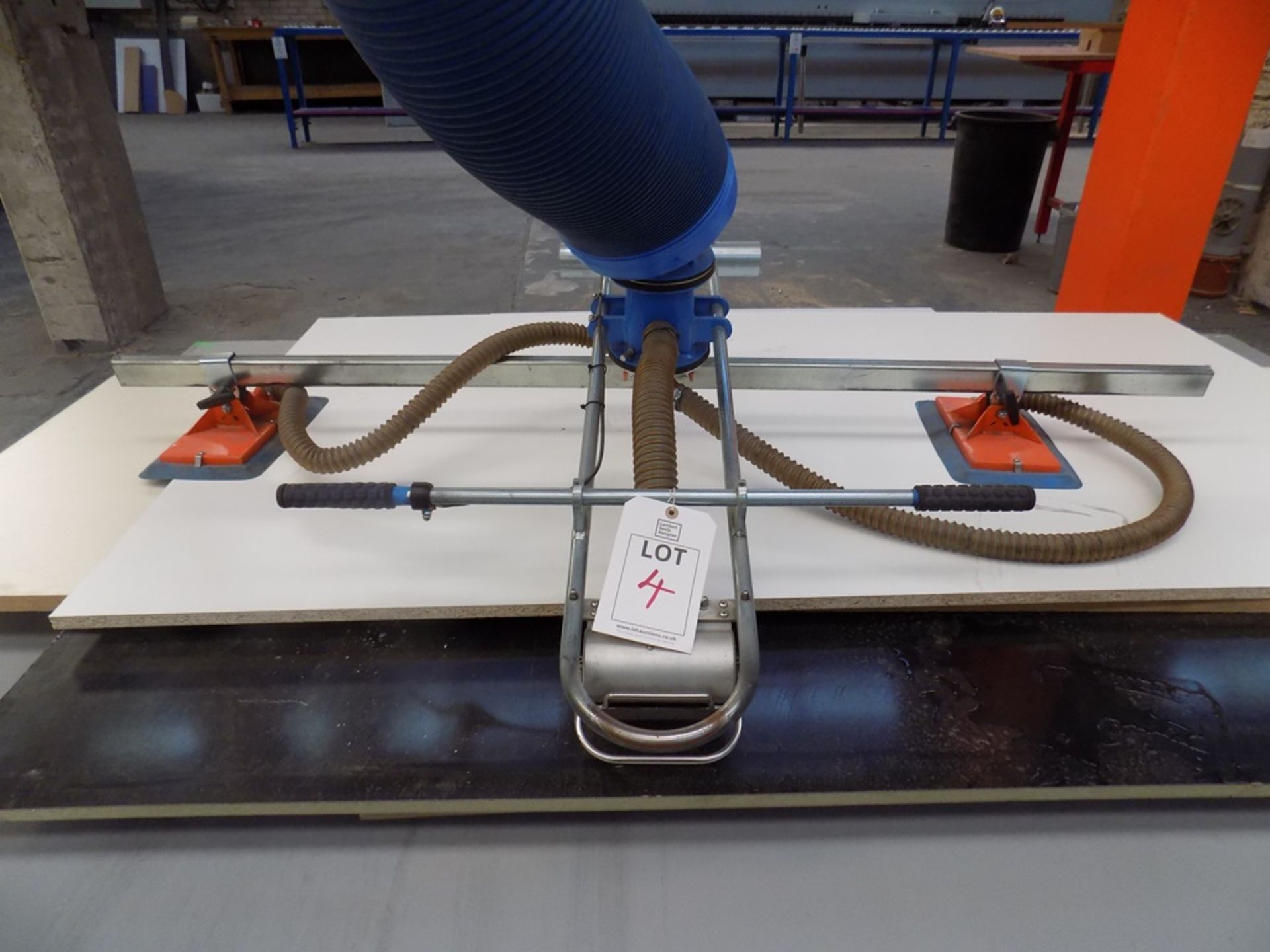 Palamatic 4m swivel jib crane with vacuum lifting unit, SWL 150Kg (Risk Assessment and Method - Image 5 of 5