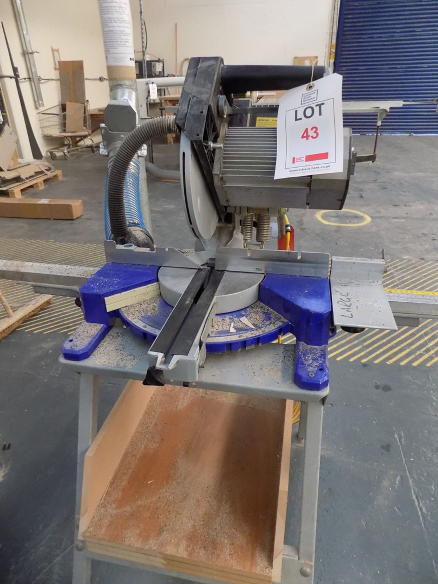 Electra Beckum KGS301 cut-off and mitre saw with stand, 110v