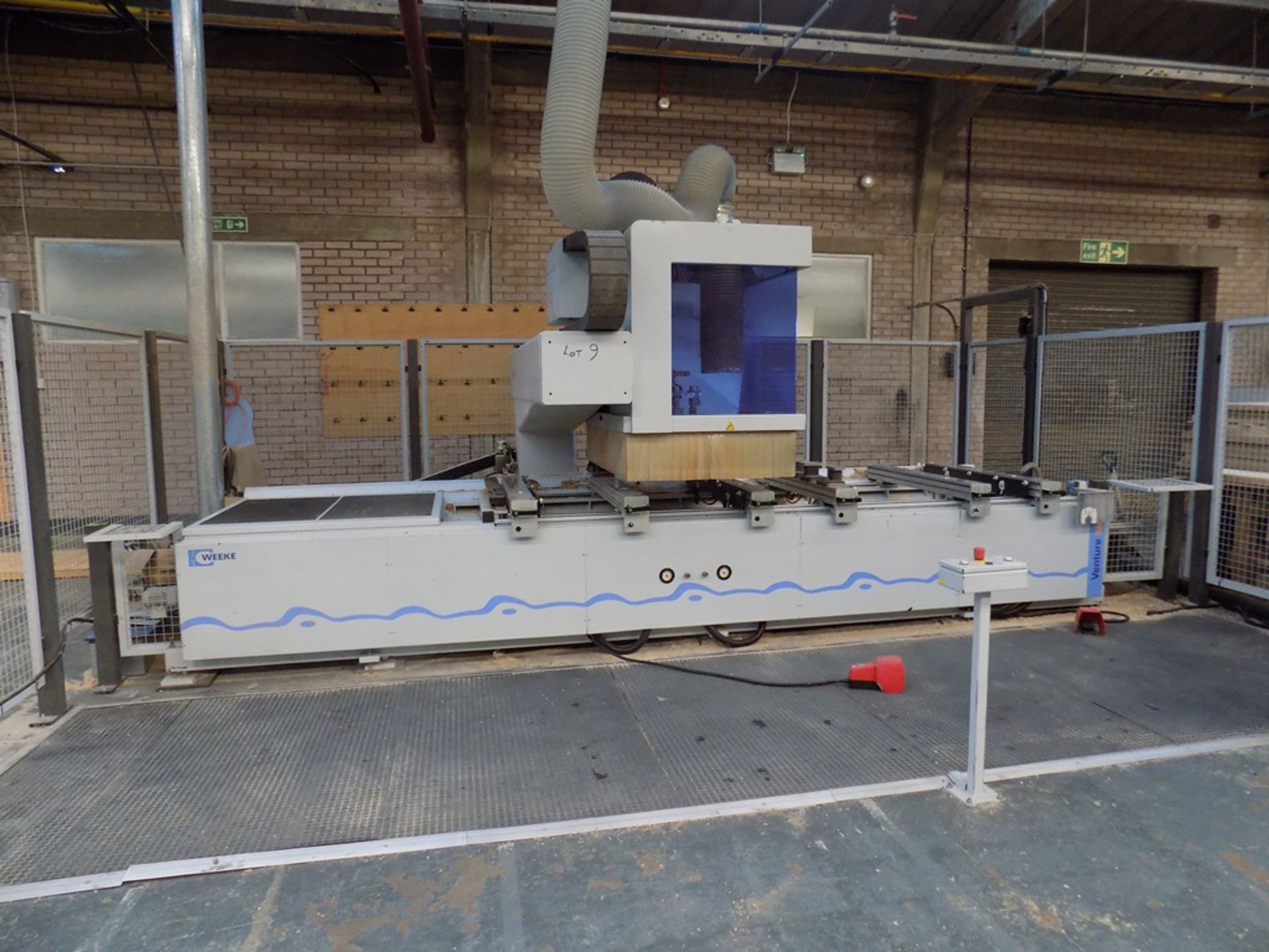 Weeke Optimat BHC Venture 5M CNC router with two tool carousels, Serial no. 0-250-12-2266 (2008), - Image 2 of 7