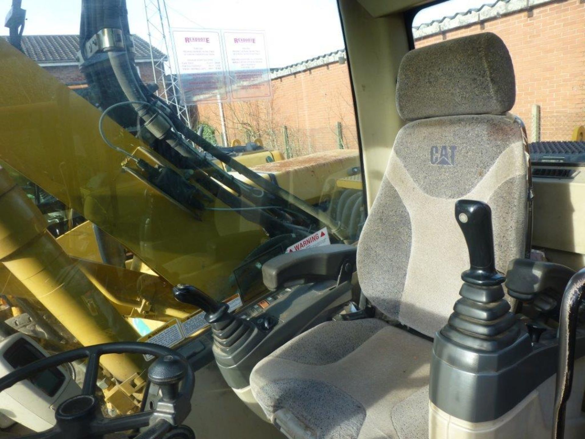 Caterpillar M313C road rail wheeled excavator (2003), indicated hours 2885.3, PIN no. - Image 10 of 10