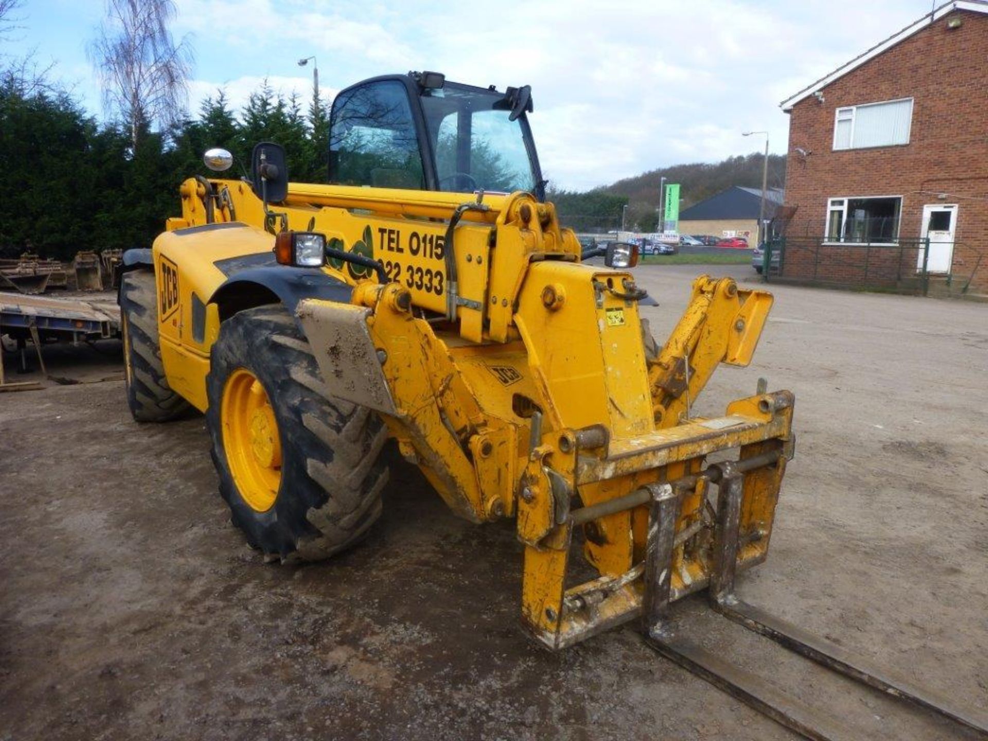 JCB 532 120 4x4x4 12 metre telehandler (2002), indicated hours 6379.5, VIN no. SLP532AA2E1004547, - Image 3 of 7