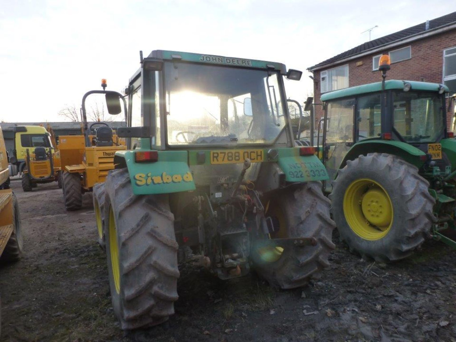 John Deere type 3200 4x4 tractor (1997), indicated hours 3195.6, Regn. no. R788 OCH (Plant no. 650) - Image 3 of 3