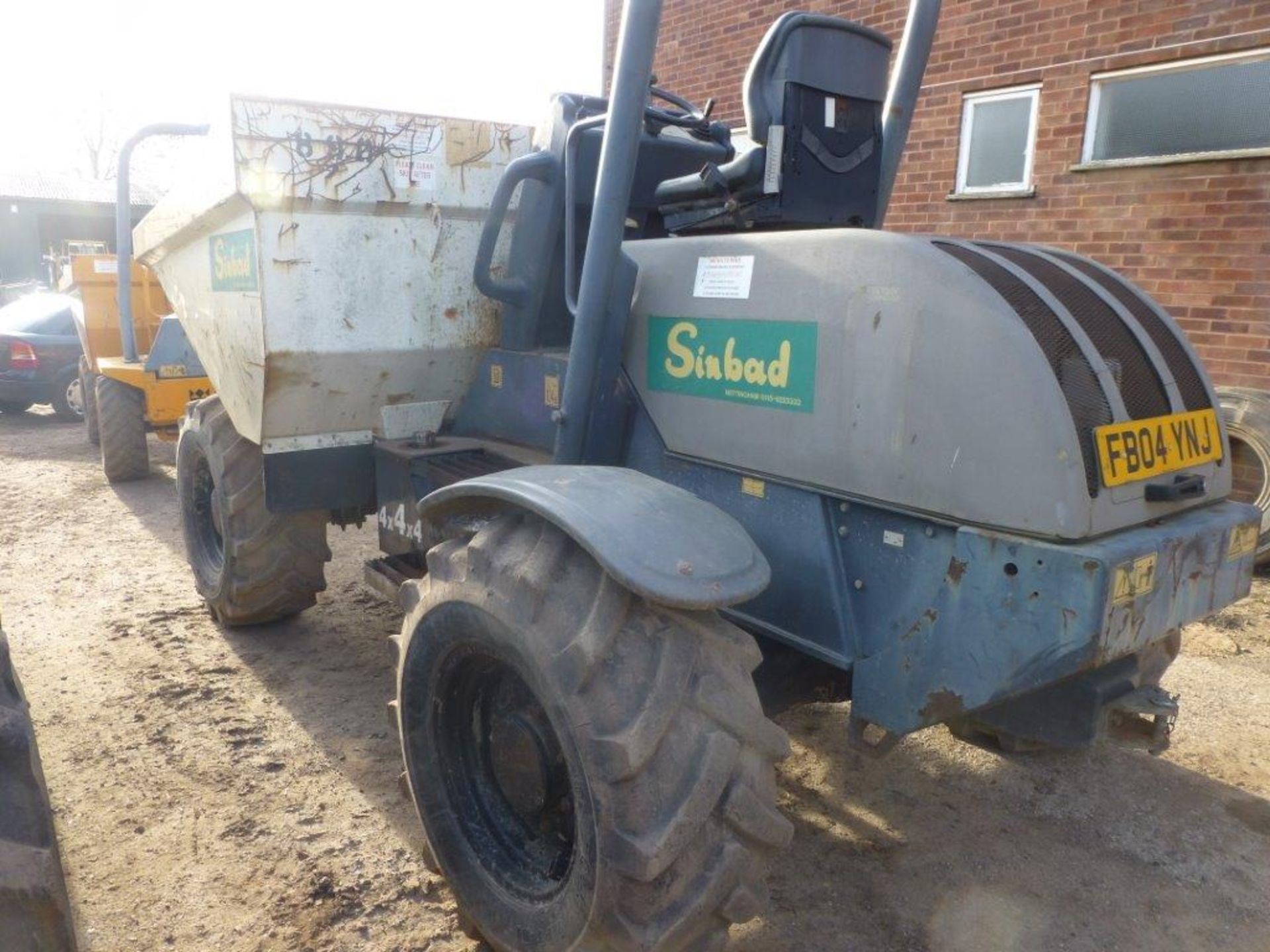 Benford PT6-AWS 4x4x4 6-tonne dumper (2004), indicated hours 1615.5, VIN no. SLBDDNOOE403EH005, - Image 4 of 6