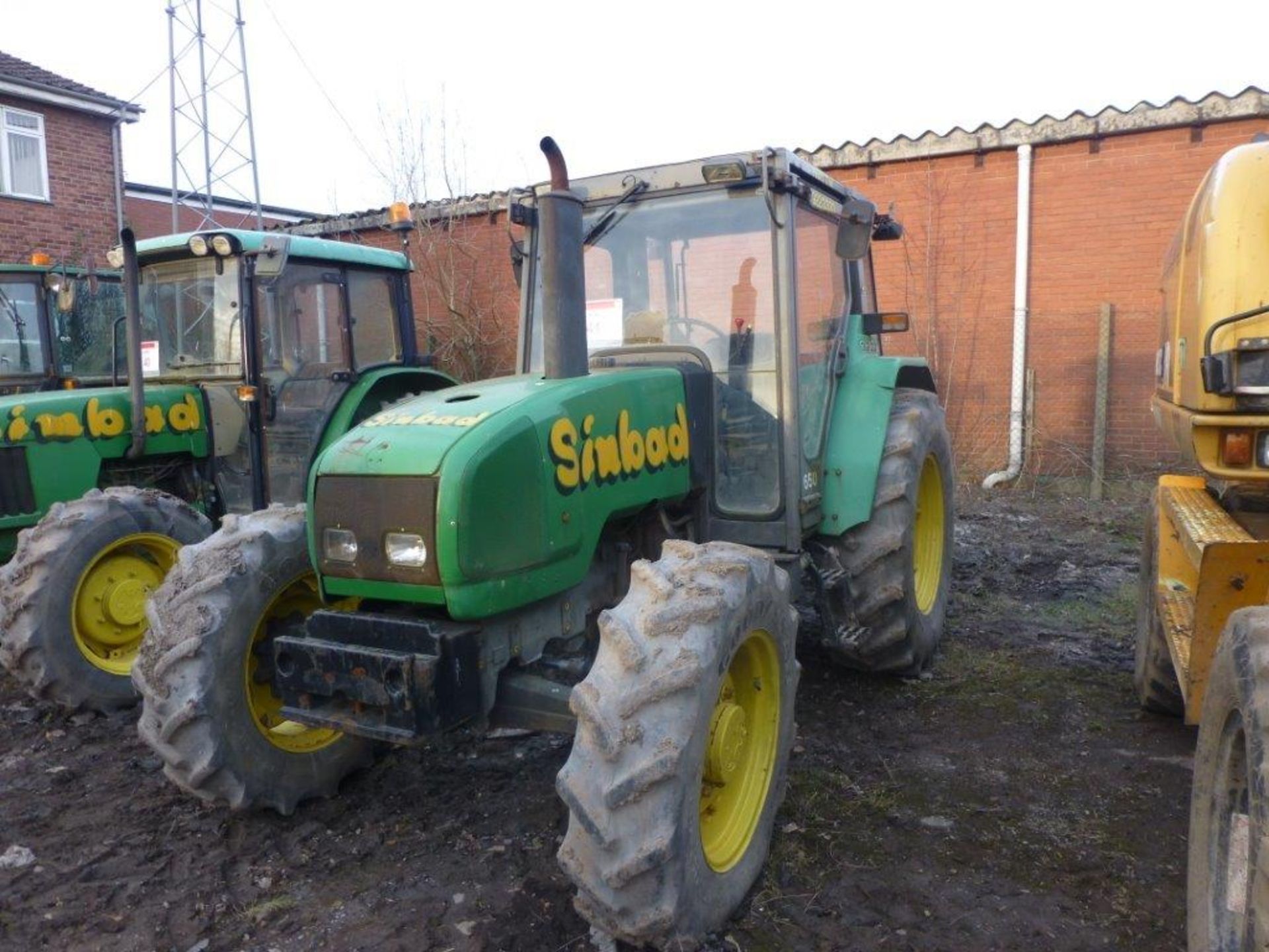 John Deere type 3200 4x4 tractor (1997), indicated hours 3195.6, Regn. no. R788 OCH (Plant no. 650) - Image 2 of 3