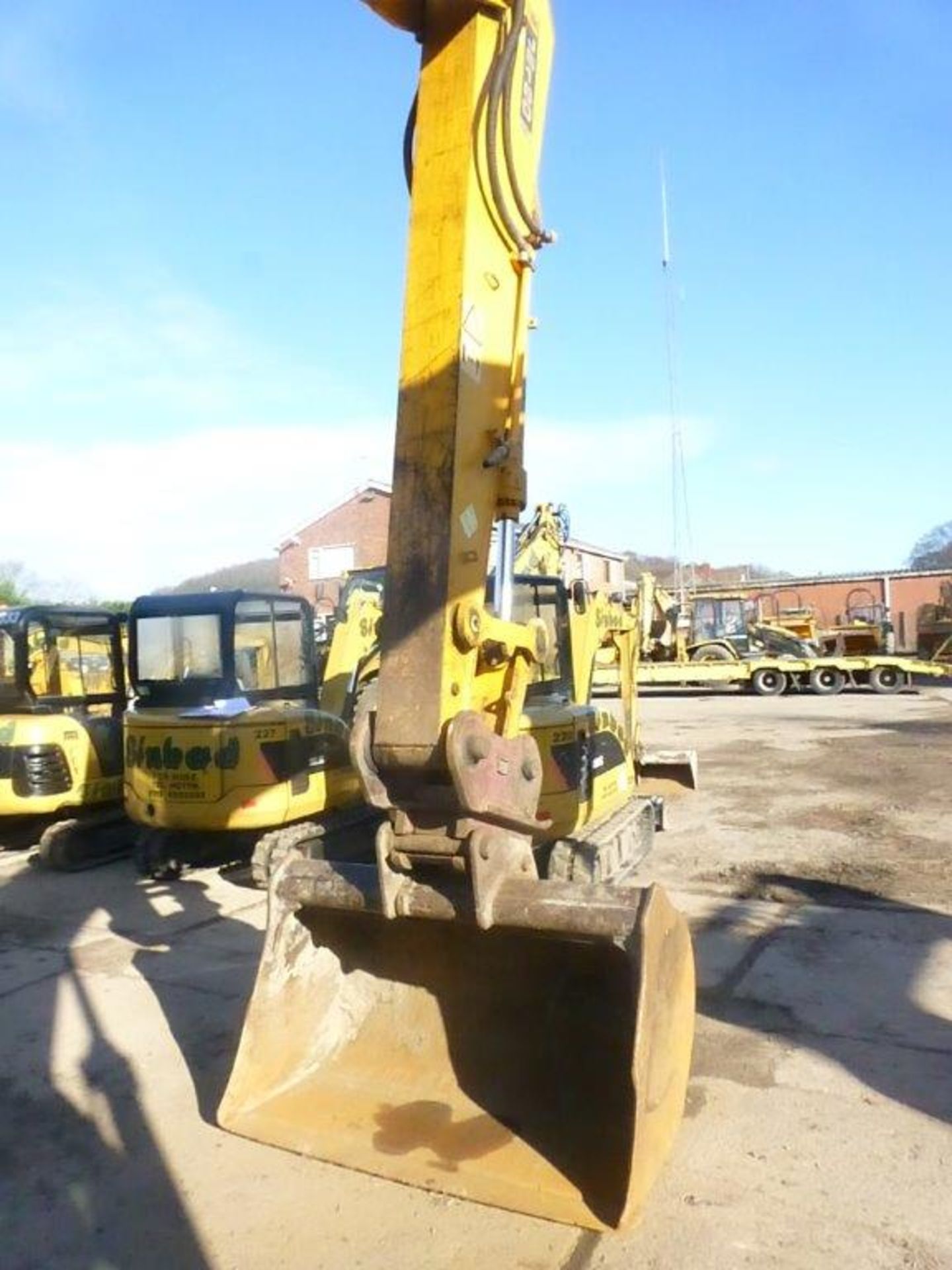 JCB JS160 LC tracked excavator (2005), indicated hours 5672.3, VIN no. SLPJS16C5E1059261, PIN: - Image 7 of 10