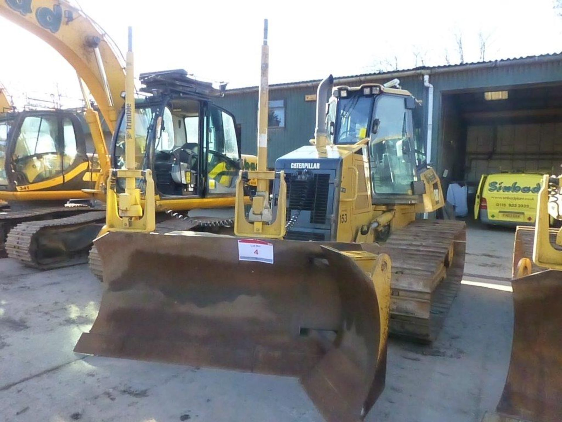 Caterpillar D6K LGP crawler dozer (2007), Serial no. DHA00376, indicated hours 6357.0 with D6K 6-way