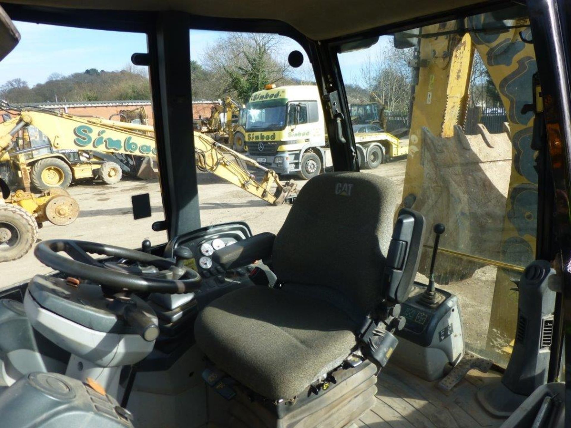 Caterpillar 428E 4x4 backhoe loader (2007), indicated hours 4478.5, PIN no. CAT0428ECSNL01070, - Image 7 of 7