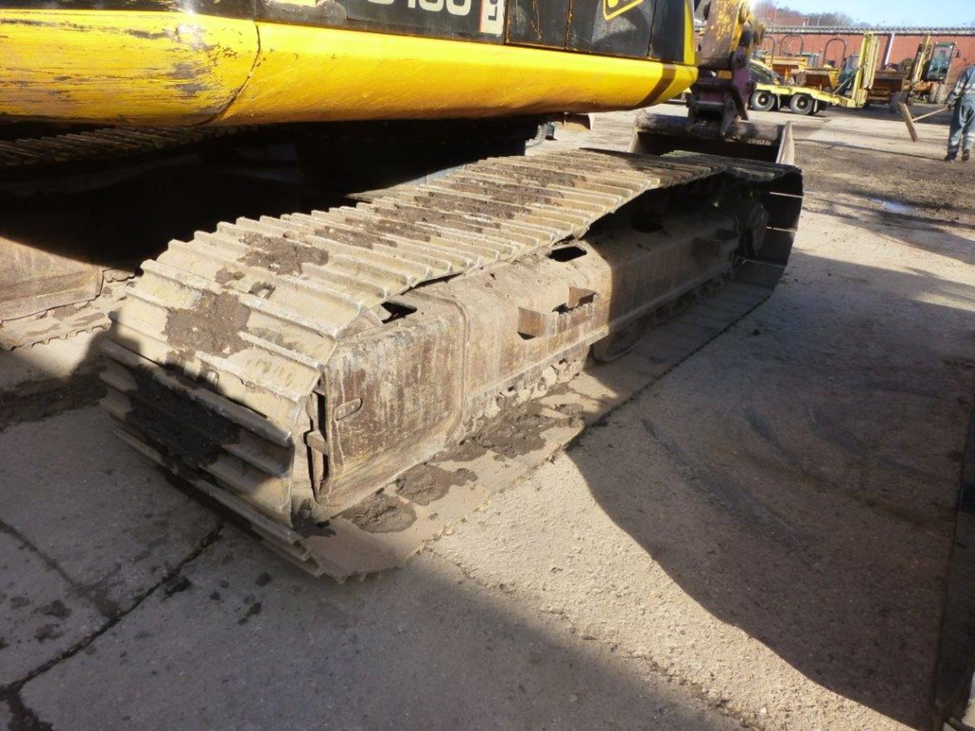 JCB JS160 LC tracked excavator (2006), indicated hours 6515.1, 
VIN no. JCBJS16CC61059527, PIN: - Image 6 of 10