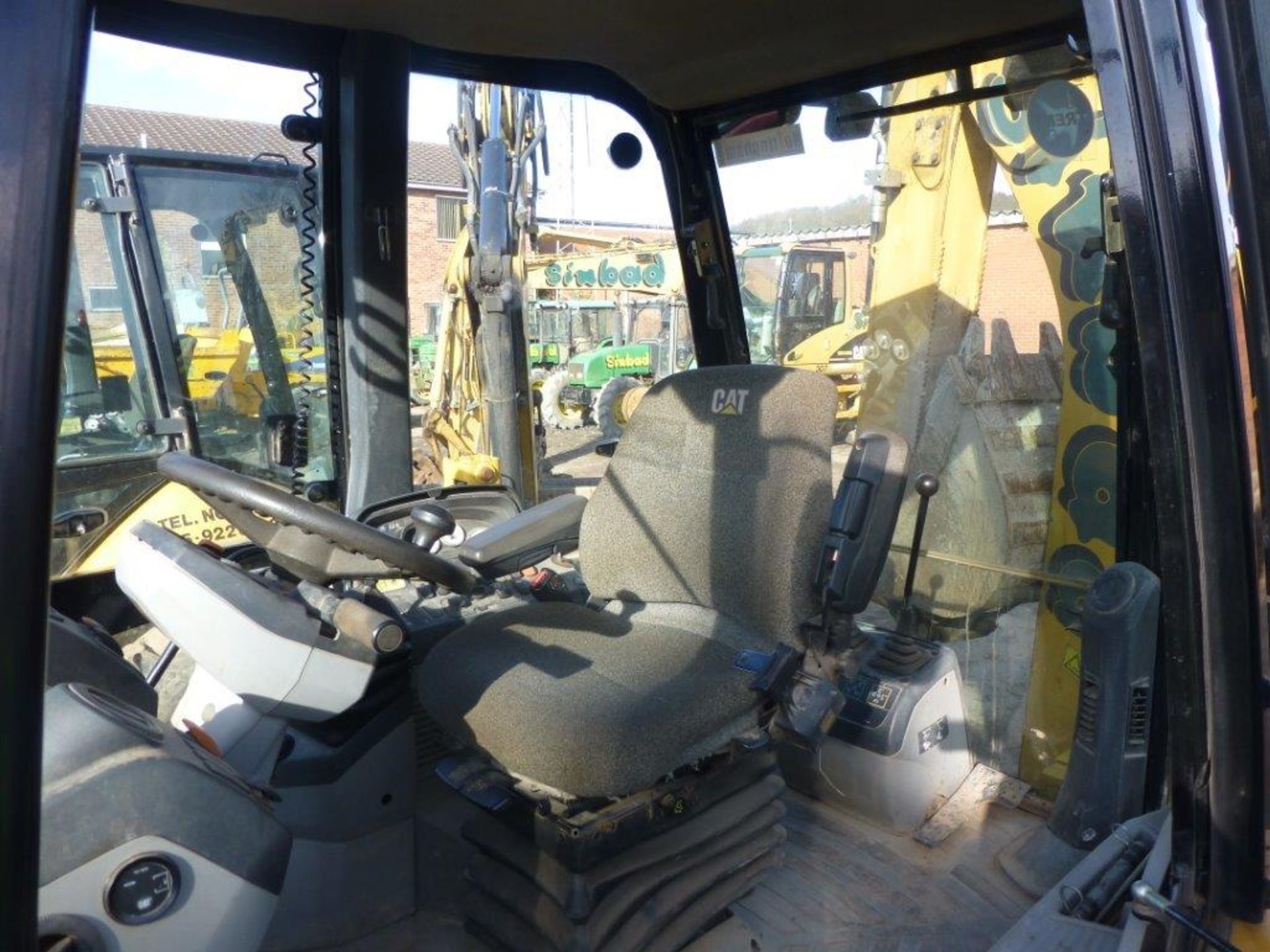 Caterpillar 428E 4x4 backhoe loader (2007), indicated hours 5530.3, PIN no. CAT0428ELSNL00912, - Image 7 of 7