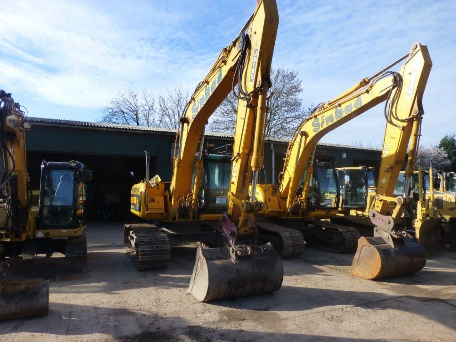 JCB JS160 LC tracked excavator (2006), indicated hours 6515.1, 
VIN no. JCBJS16CC61059527, PIN: