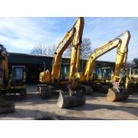 JCB JS160 LC tracked excavator (2006), indicated hours 6515.1, 
VIN no. JCBJS16CC61059527, PIN: