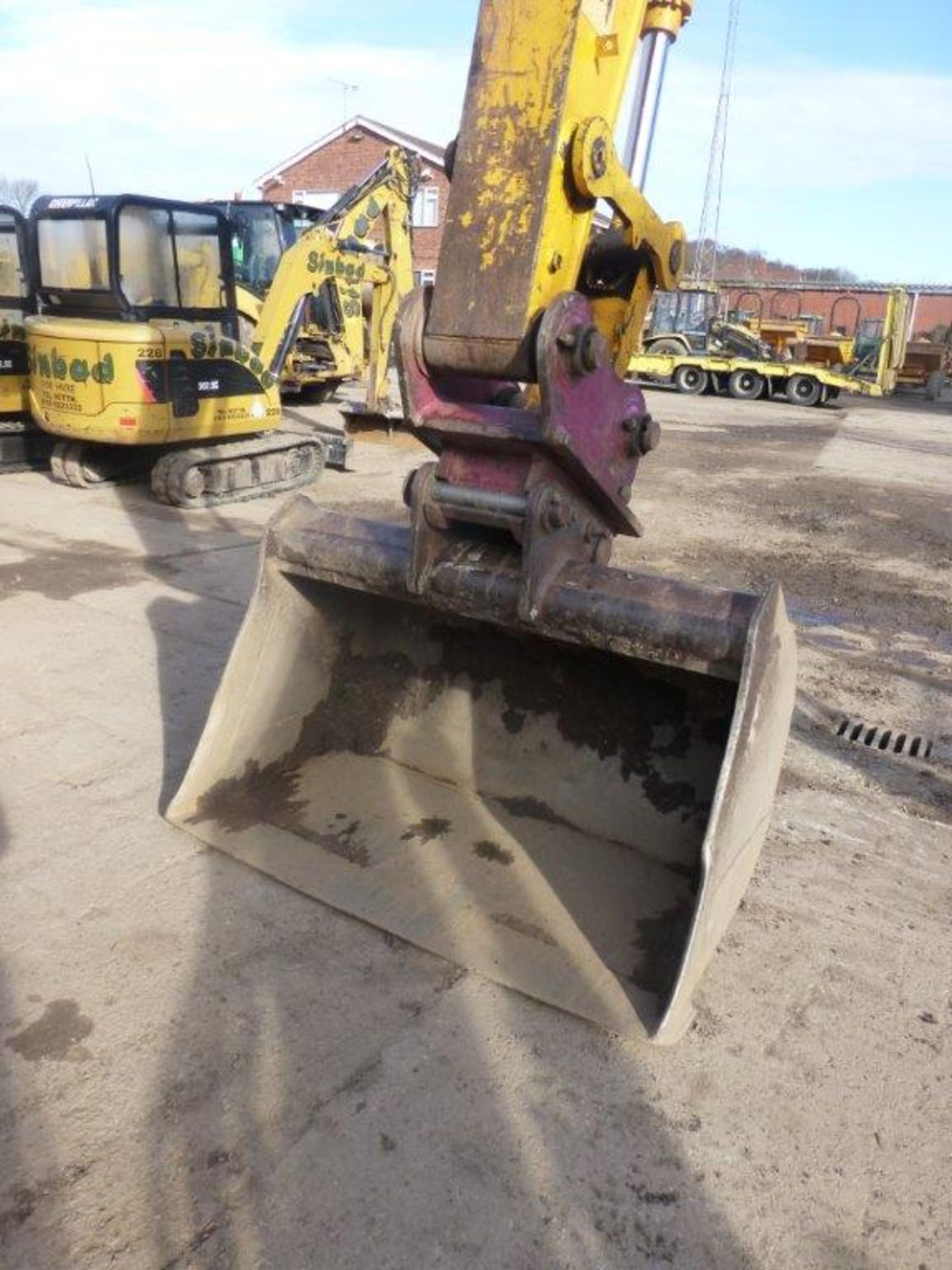 JCB JS160 LC tracked excavator (2006), indicated hours 6515.1, 
VIN no. JCBJS16CC61059527, PIN: - Image 10 of 10