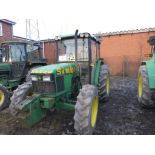 John Deere 5510 type CS4 4x4 tractor (2002), indicated hours 3926.7, Serial no. AT5510L102477, Regn.