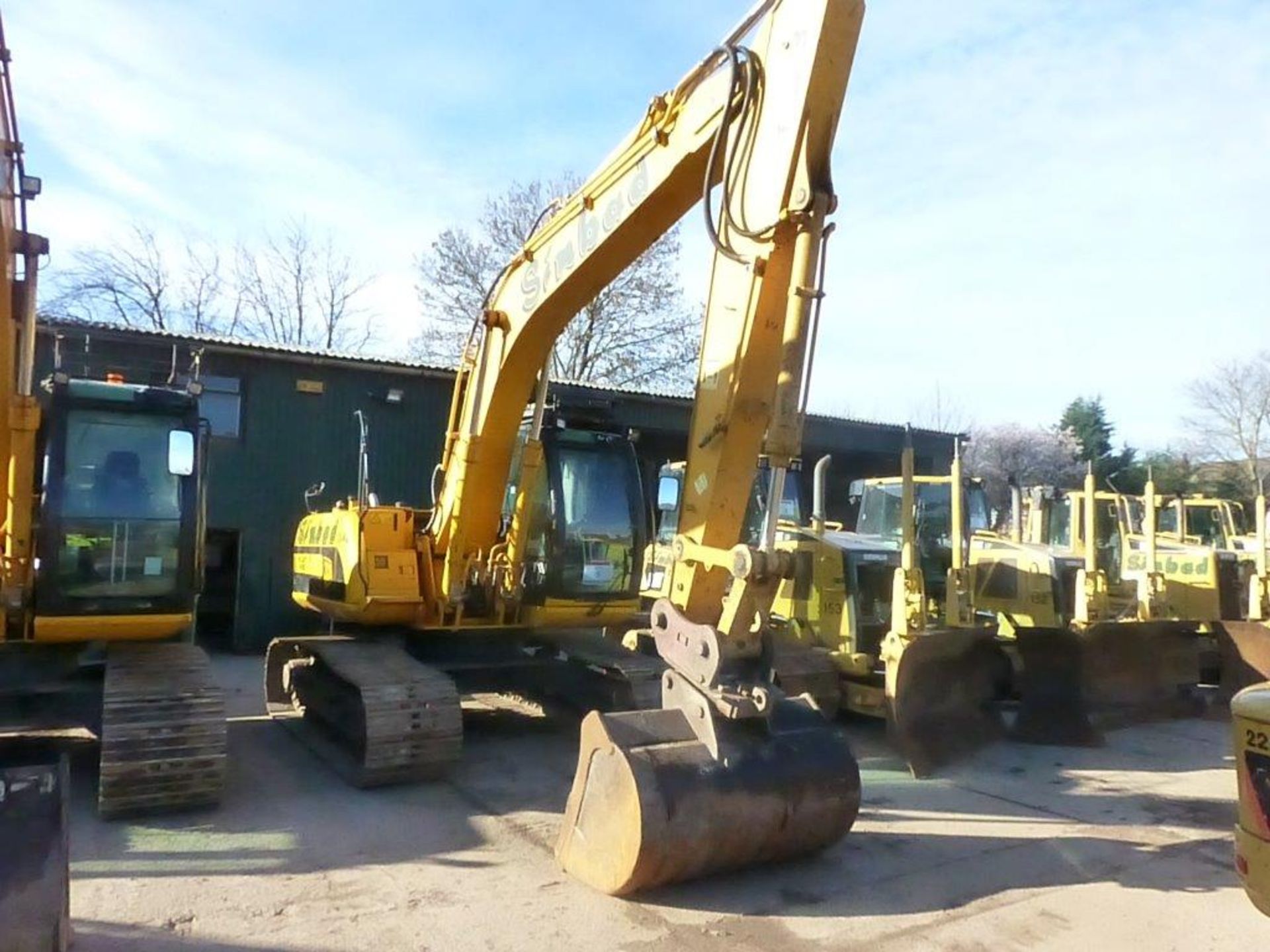 JCB JS160 LC tracked excavator (2005), indicated hours 5672.3, VIN no. SLPJS16C5E1059261, PIN: