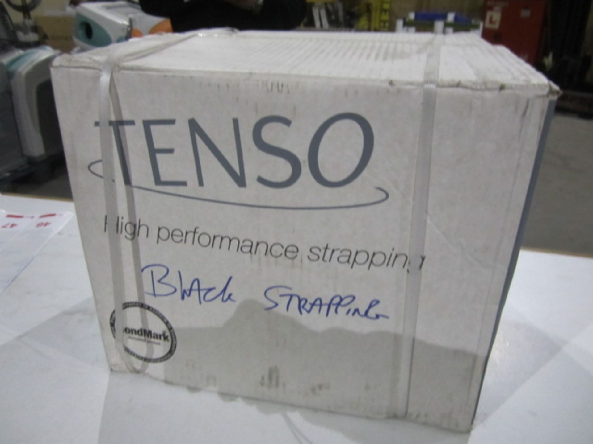 2 reels Tenso high performance plastic banding strapping, black: 12 x 8mm x 1500mLocated: Unit 14 - Image 4 of 4