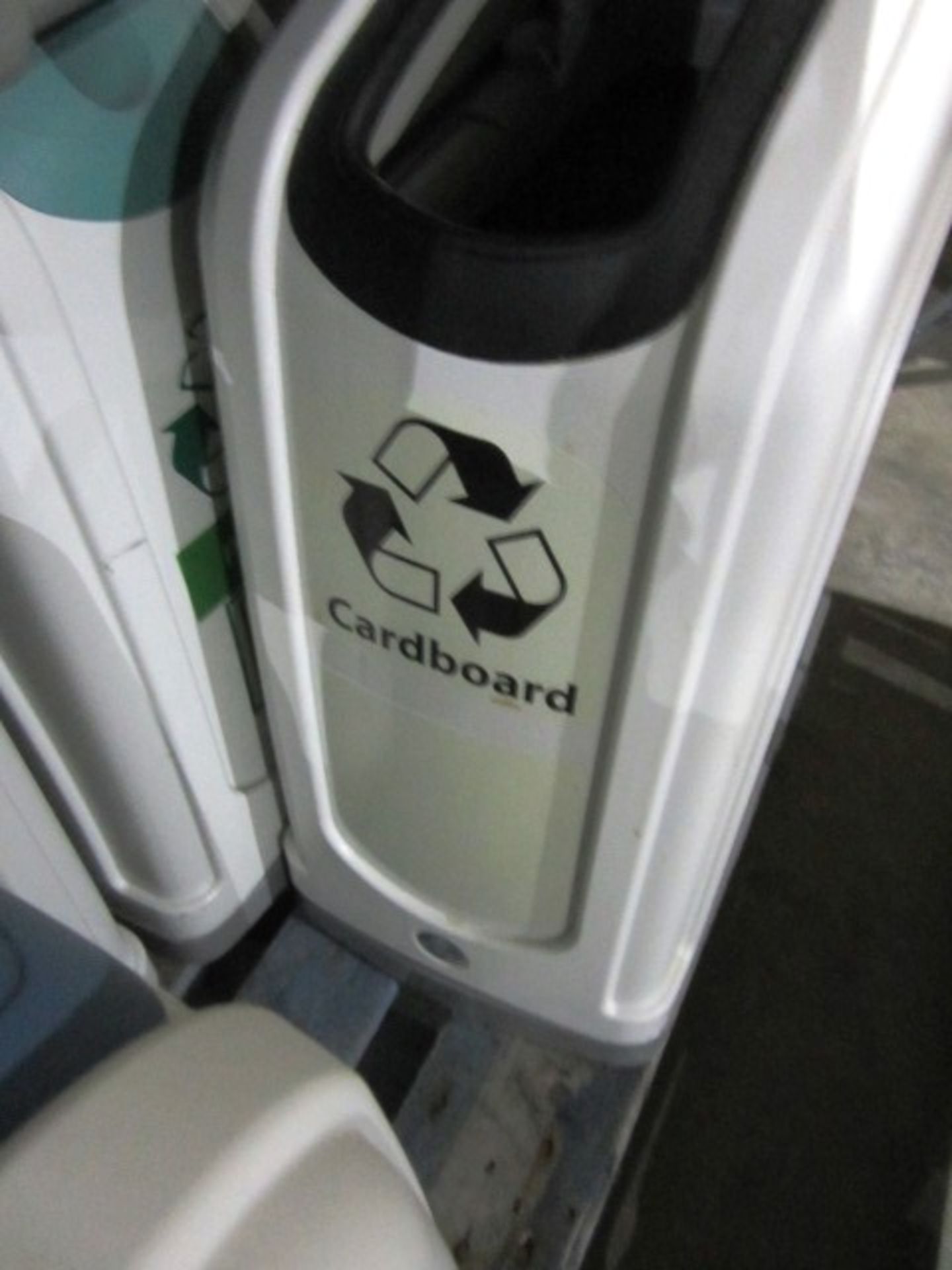 7 assorted office recycling bins including cardboard, waxed cups, cupsLocated: Unit 14 Strachan & - Image 2 of 4