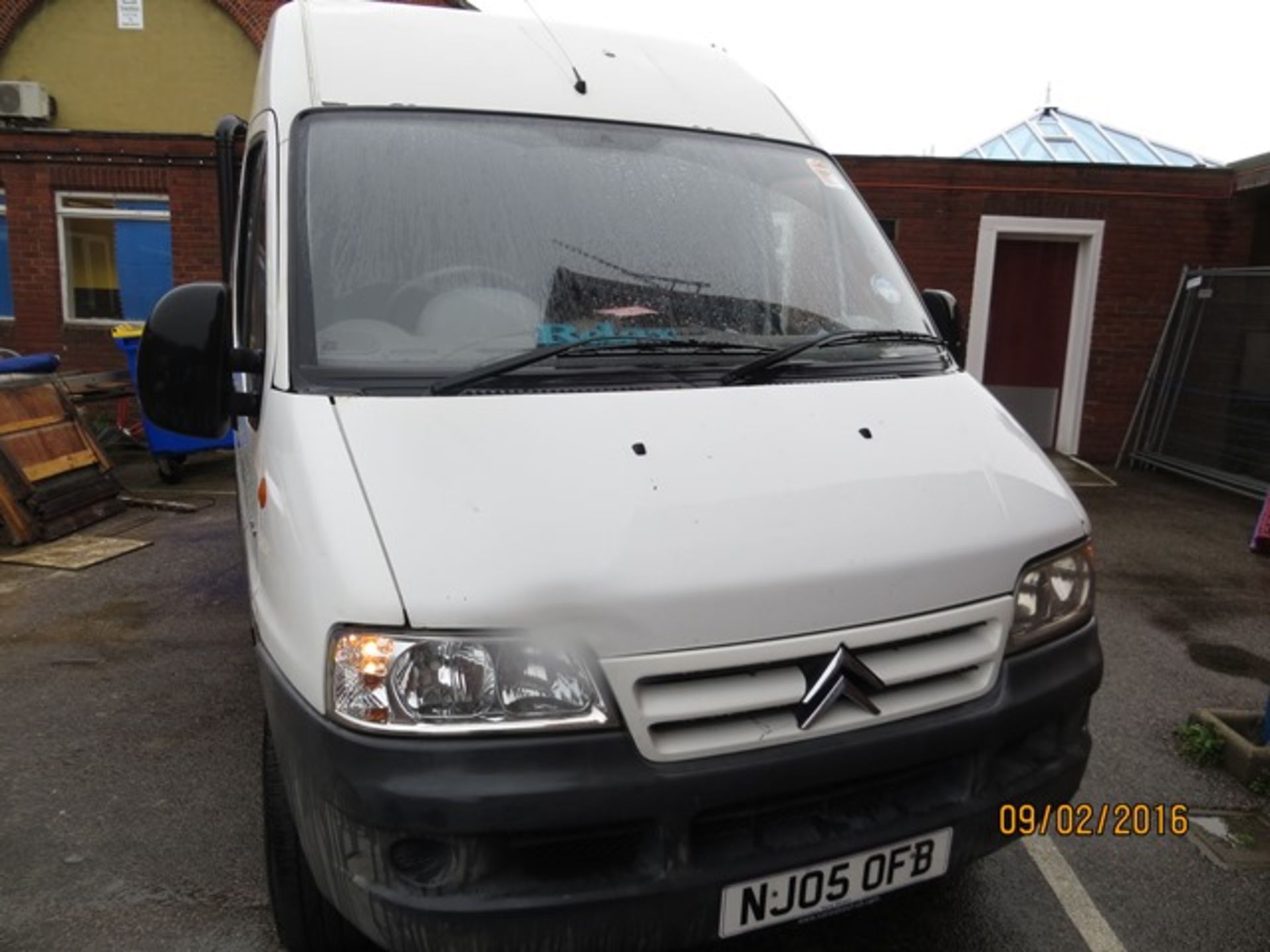 Citroen Relay 1800TD HDi 2179cc  LWB diesel Panel Van NJ05 OFB mileage 78,162 Vehicle reg document