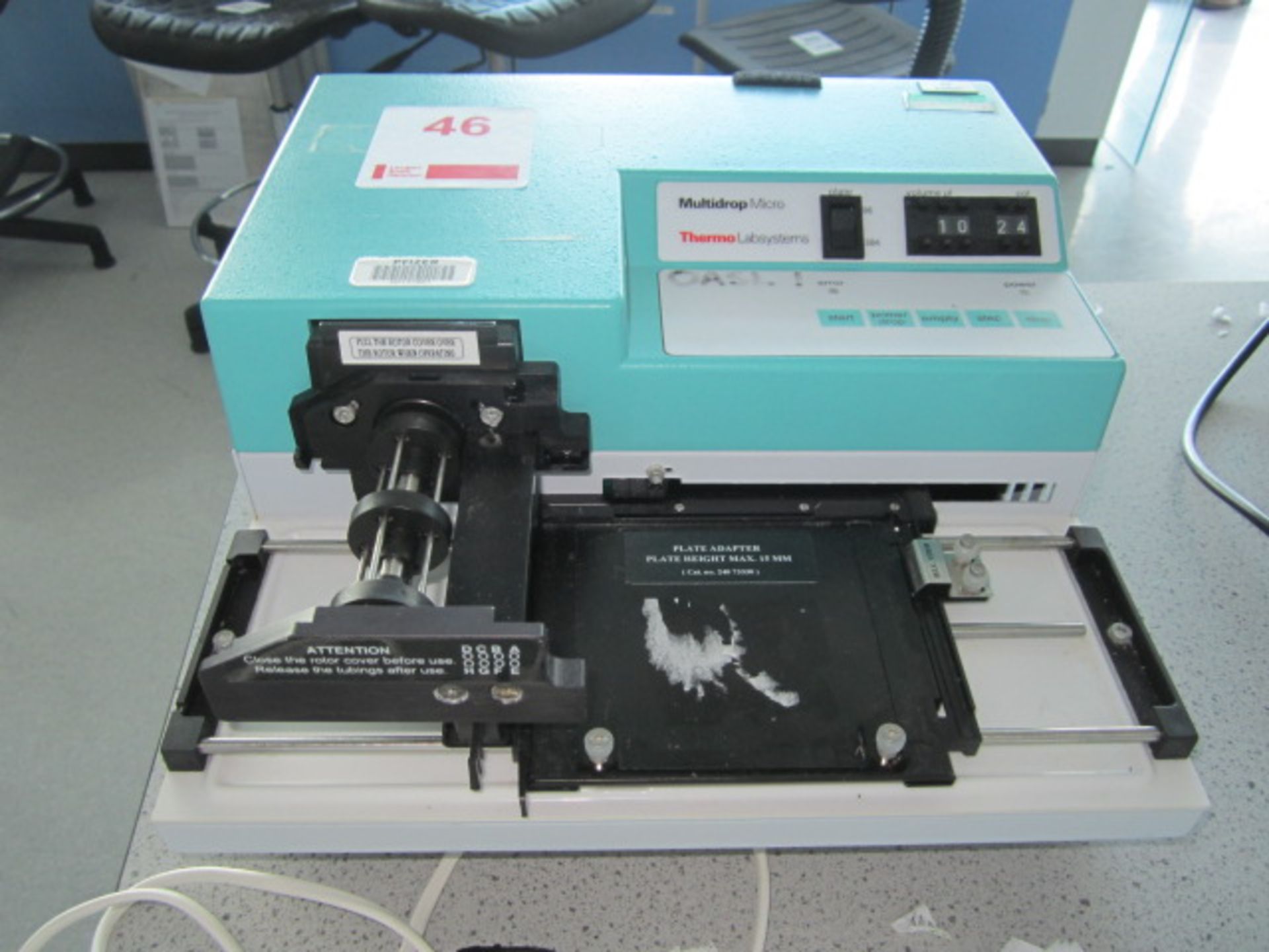 Thermo Lab System type 835 multi drop micro plate sealer, serial number 835000-159