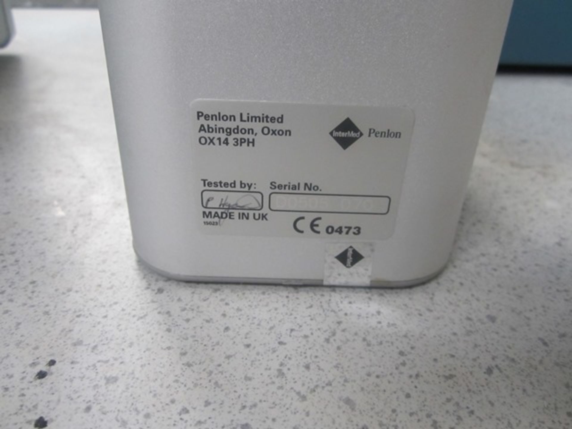 Penlon Sigma Delta Intermed vaporiser, serial number D50505 070 - Image 3 of 3