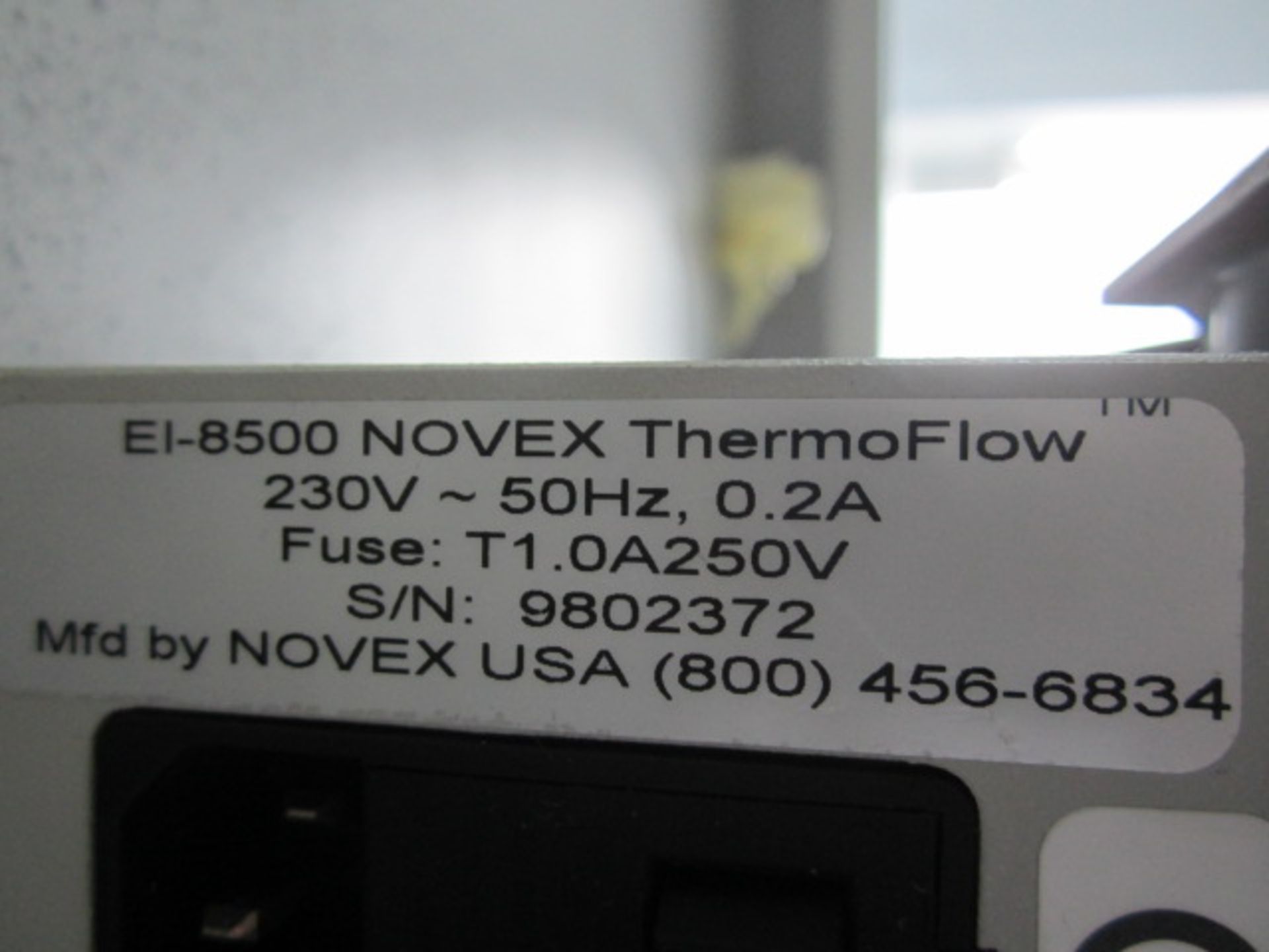 Novex EI-8500 thermoflow pump, serial number 9802372 (height 180mm x width 250mm x depth 190mm) - Image 3 of 3