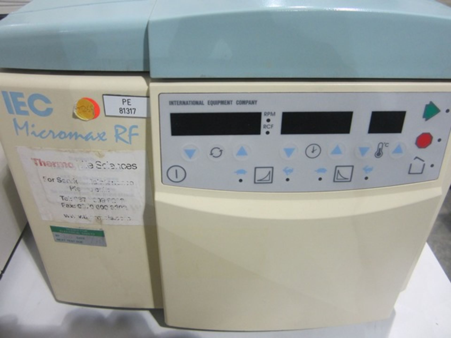 Thermo Life Sciences IEC Micromass RF mass spectrometer