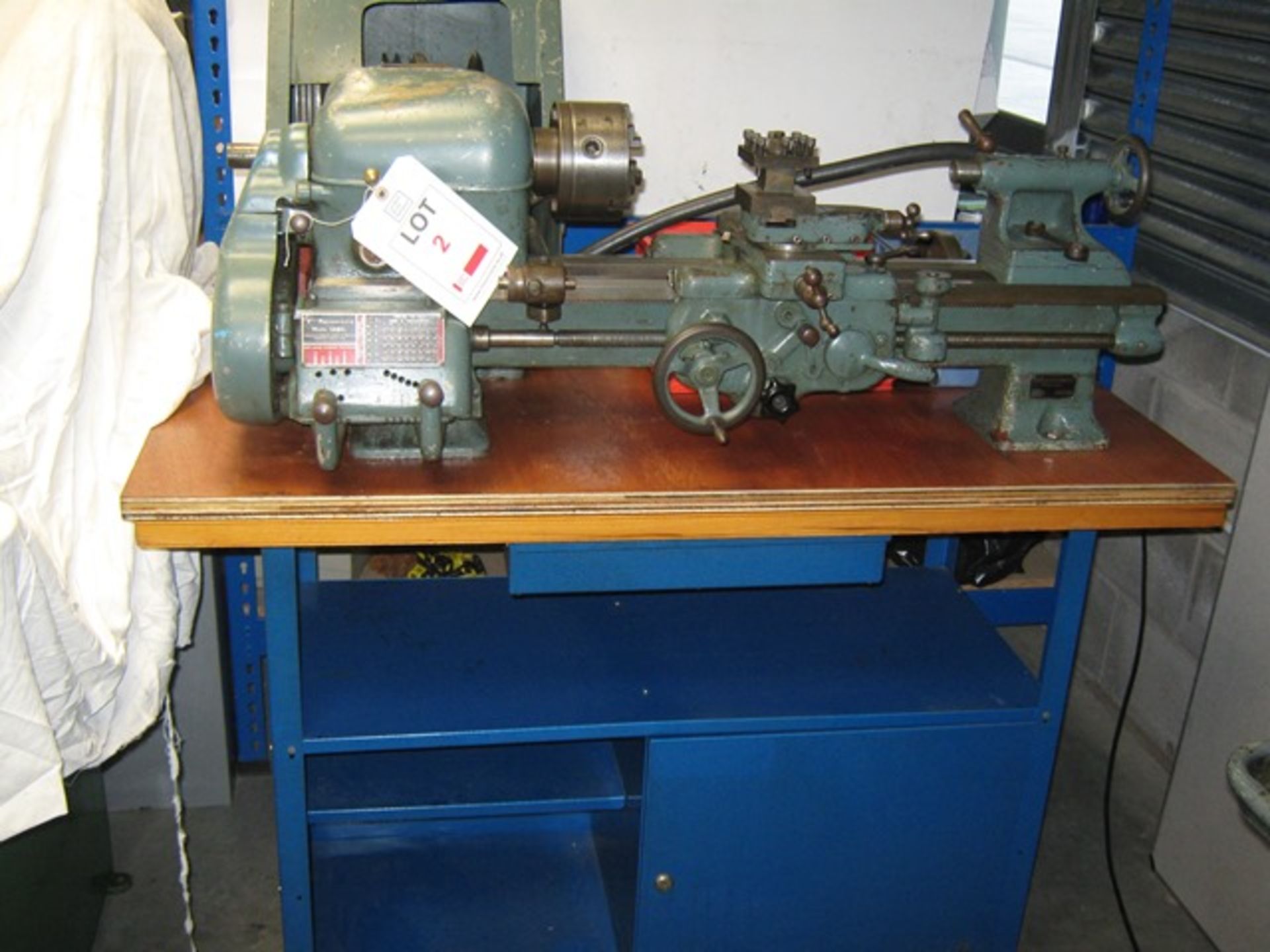 Smart & Brown centre lathe, model sabel, 9" swing & 50" between centres with 3 Jaw / 4 Jaw &