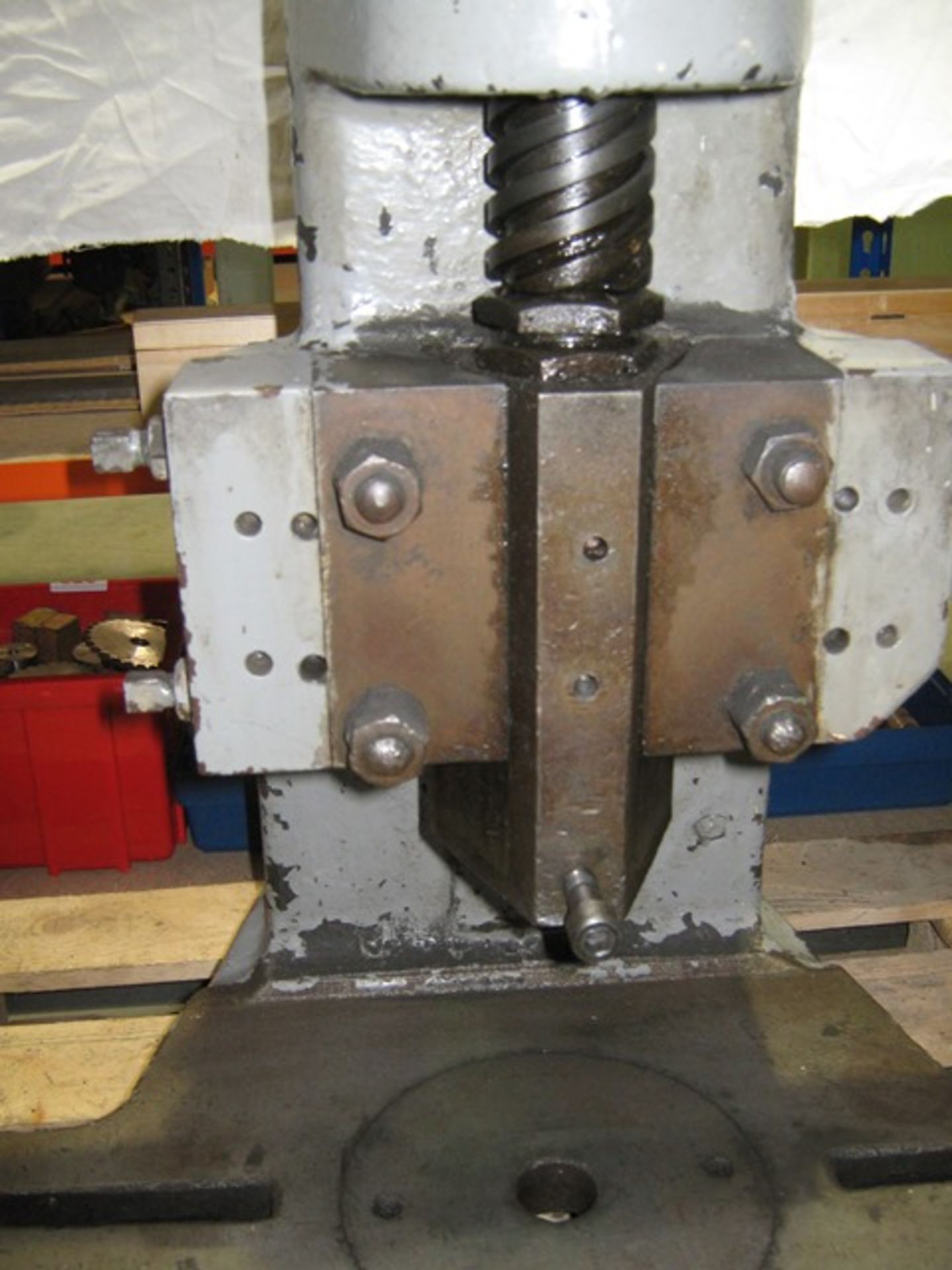 Sweeney and Blockage flypress, 6" throat 9" stroke - Image 3 of 3