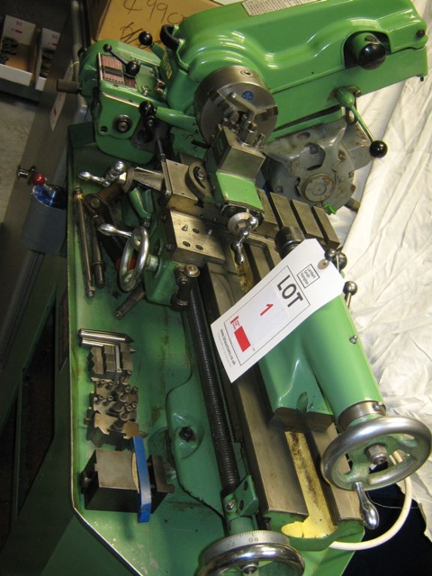 Myford ML7-R lathe with 3 Jaw/4 Jaw, faceplate, screw cutting, quick change toolpost 240v & - Image 2 of 7