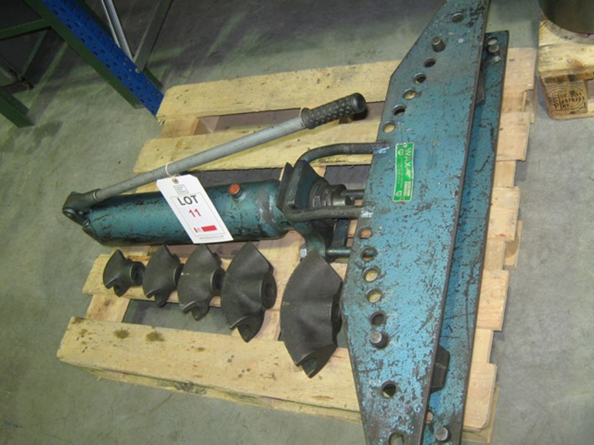 Hydraulic pipe bender, 2" pipe max - Image 2 of 2